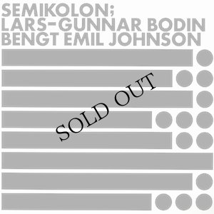 画像1: Lars-Gunnar Bodin & Bengt Emil Johnson "Semikolon" [LP]