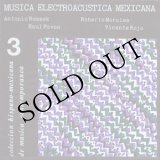 画像: Antonio Russek - Raul Pavon - Roberto Morales "Musica Electroacustica Mexicana" [CD-R]