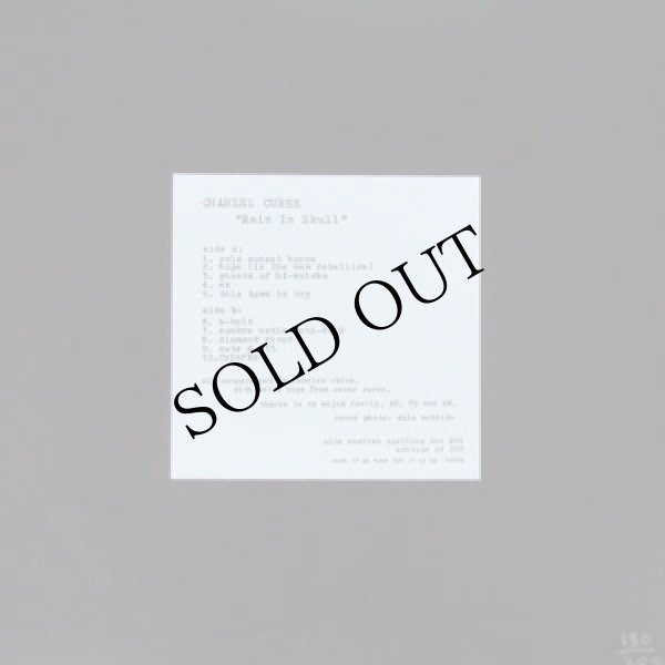 画像2: Charles Curse "Rain in Skull" [LP]