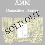 画像: AMM "Generative Themes" [CD]