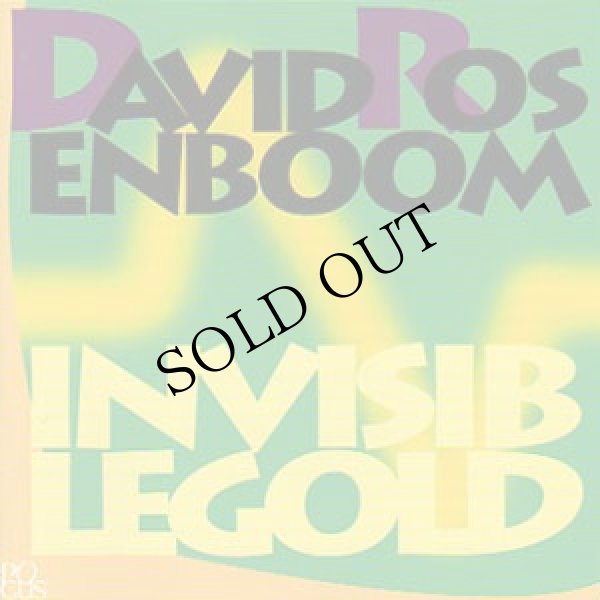 画像1: David Rosenboom "Invisible Gold" [CD]