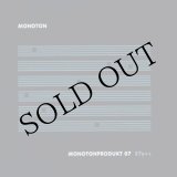 画像: Monoton "Monotonprodukt 07 27y ++" [CD]