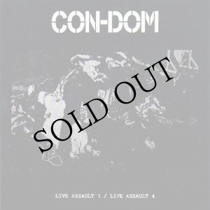 画像: Con-Dom "Live Assault 1/Live Assault 4" [CD]