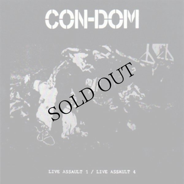 画像1: Con-Dom "Live Assault 1/Live Assault 4" [CD]