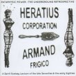 画像1: Heratius / Armand Frigico "Pataphysic Power : The Underground Retrospective" [2CD]