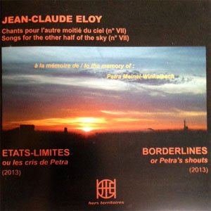 画像: Jean-Claude Eloy "Etats-Limites" [CD]