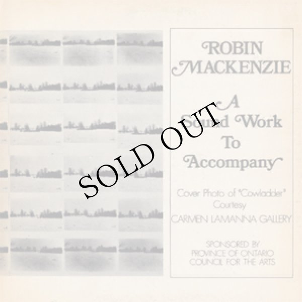 画像1: Robin MacKenzie "A Sound Work To Accompany" [CD-R]