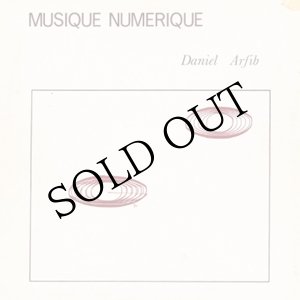 画像: Daniel Arfib "Musique Numerique" [CD-R]