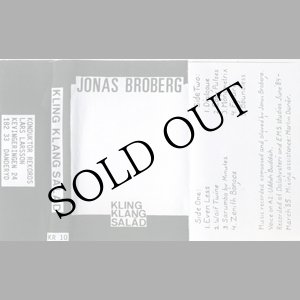 画像: Jonas Broberg "Kling Klang Salad" [Cassette]