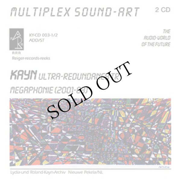 画像1: Roland Kayn "Multiplex Sound-Art 003" [2CD]