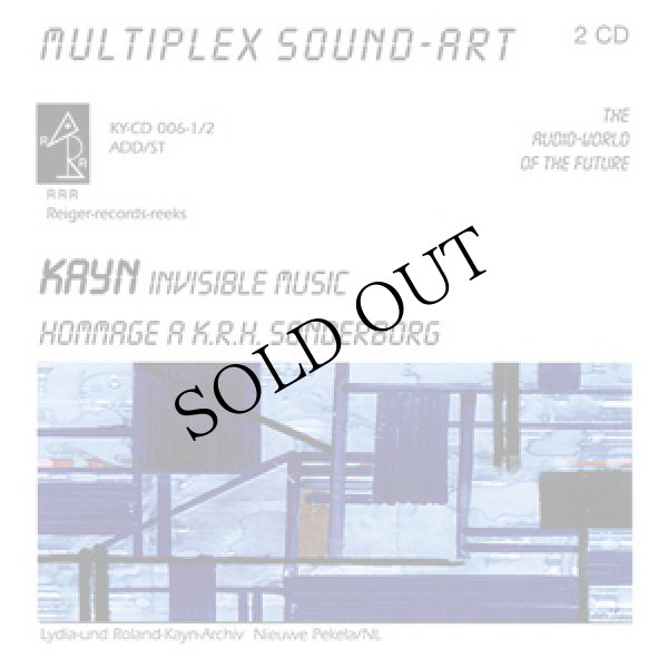 画像1: Roland Kayn "Multiplex Sound-Art 006" [2CD]