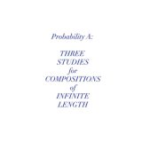 画像: Rale "Probability A: Three Studies For Compositions Of Infinite Length" [CD]