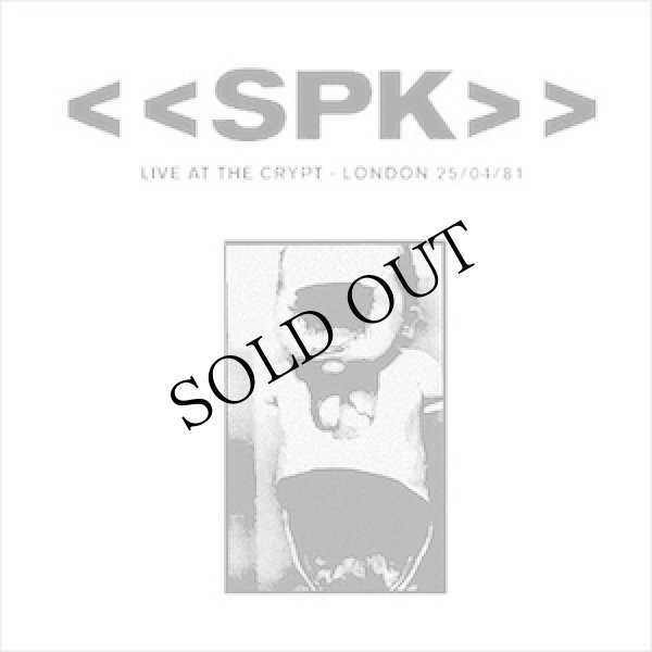 画像1: SPK "At The Crypt" [CD]