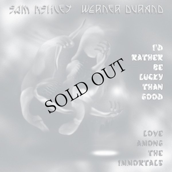 画像1: Sam Ashley, Werner Durand "I'd Rather Be Lucky Than Good" [LP]