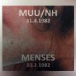 画像1: M.B. "MUU/NH 31.4.1982 / Menses 30.2.1982" [2 × CD]