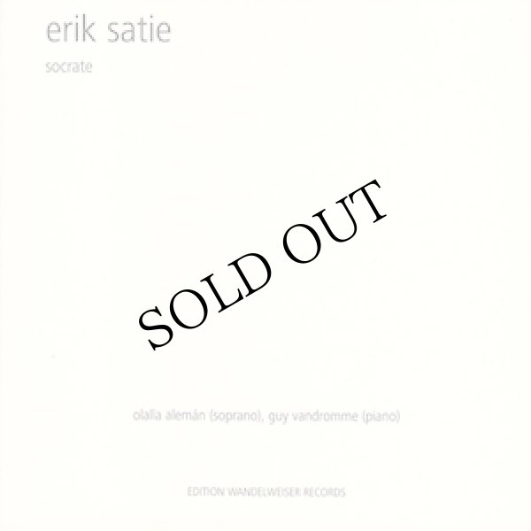 画像1: Erik Satie "Socrate" [CD]