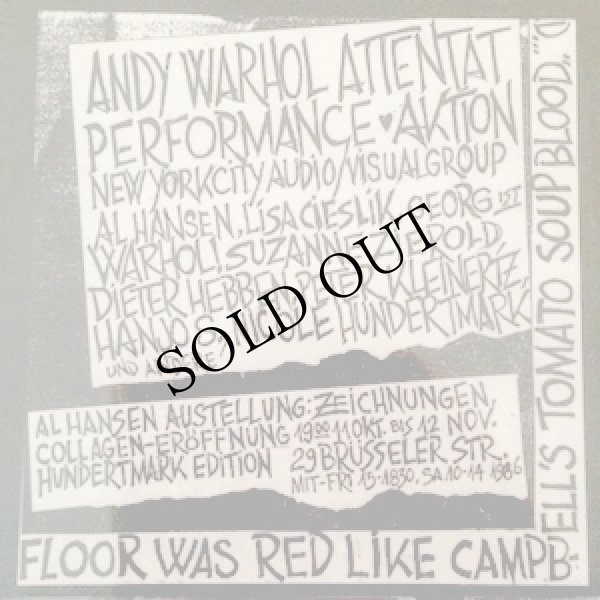 画像2: Al Hansen "Andy Warhol Attentat Sound" [CD]