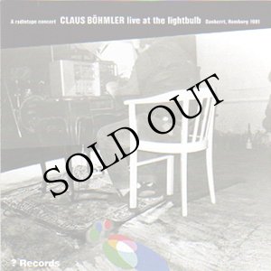 画像: Claus Bohmler "Live At The Lightbulb" [CD]