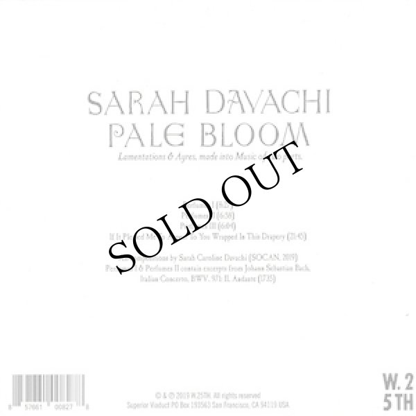 画像3: Sarah Davachi "Pale Bloom" [LP]