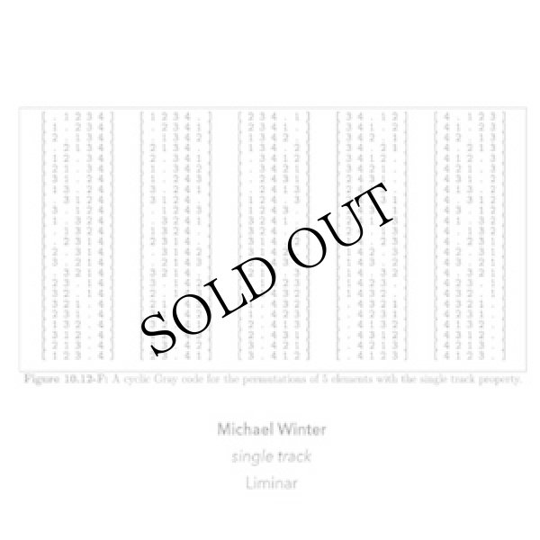 画像1: Michael Winter "single track" [CD]