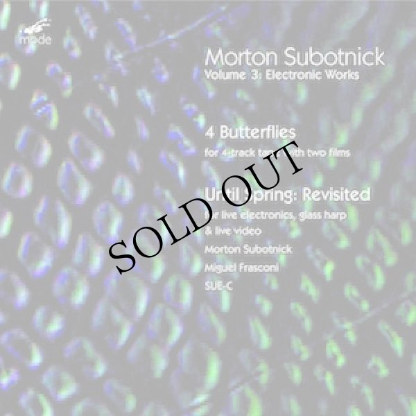 画像1: Morton Subotnick "Volume 3: Electronic Works" [CD]
