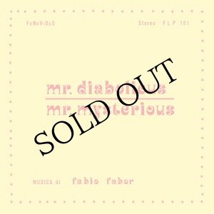 画像: Fabio Fabor "Mr. Diabolicus - Mr. Mysterious" [LP + CD]