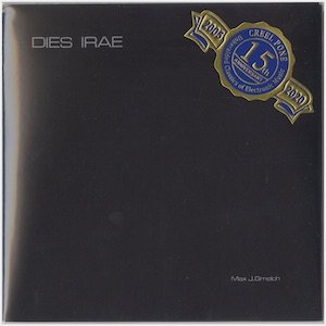 画像: Max J. Gmelch "Dies Irae" [CD-R]