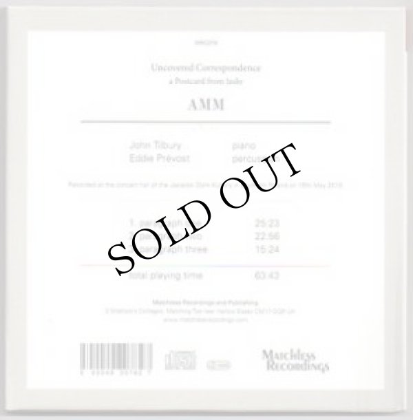 画像2: AMM "Uncovered Correspondence - A Postcard From Jaslo ." [CD]