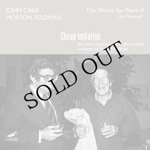 画像: John Cage "The Works for Piano 11: Cheap Imitation" [CD]