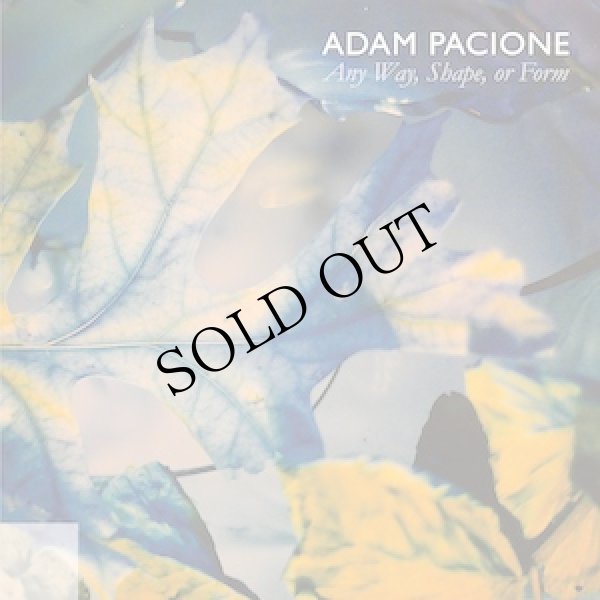 画像2: Adam Pacione "Any Way, Shape, or Form" [4CD Box]