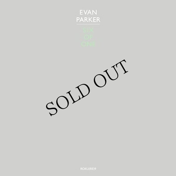 画像1: Evan Parker "Six Of One" [LP]