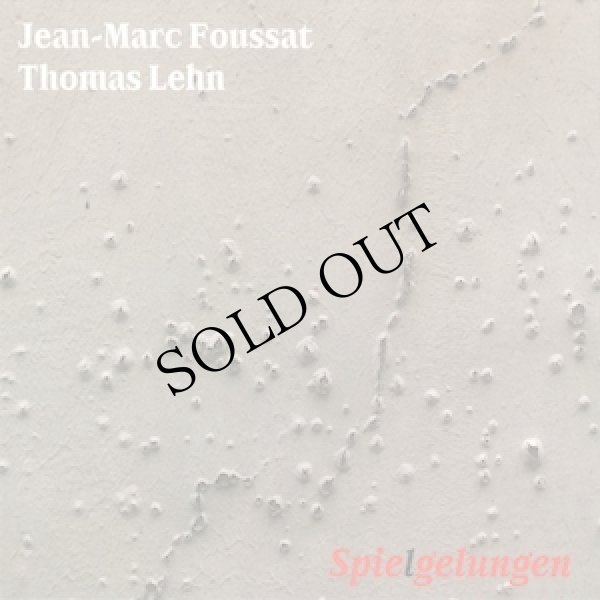 画像1: Jean-Marc Foussat & Thomas Lehn "Spie(l)gelungen" [CD]