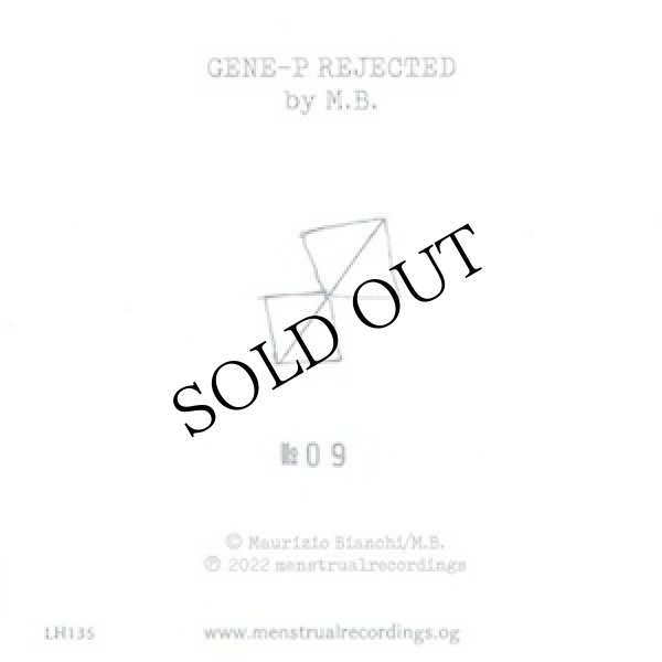 画像2: M.B. "GENE-P REJECTED" [CD]