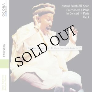 画像: Nusrat Fateh Ali Khan "En Concert A Paris" [CD]