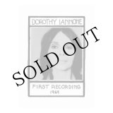 画像: Dorothy Iannonel "First Recording - 1969" [CD]