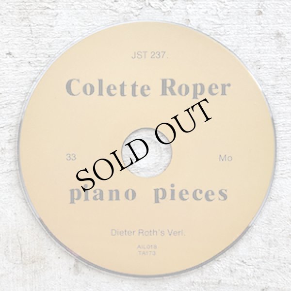 画像3: Colette Roper "Piano Pieces” [CD]