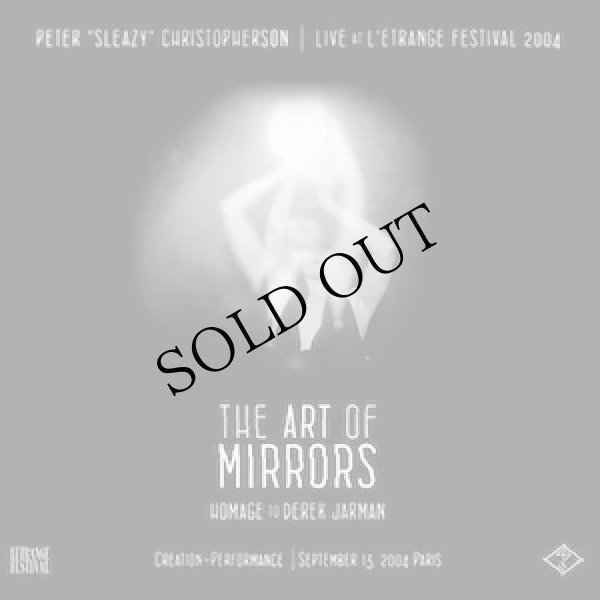 画像1: Peter Christopherson "Live At L' Etrange Festival 2004 - The Art Of Mirrors (Homage To Derek Jarman)" [With Black Splatter - 2LP]