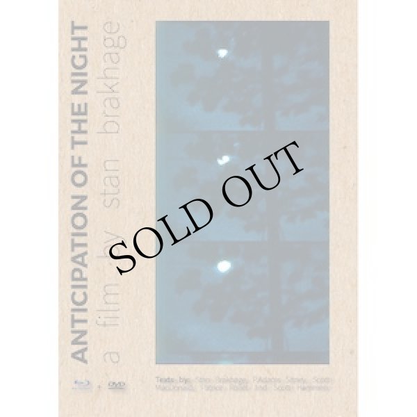 画像1: Stan Brakhage "Anticipation of the Night" [Blu-Ray + DVD + 60 pages booklet]