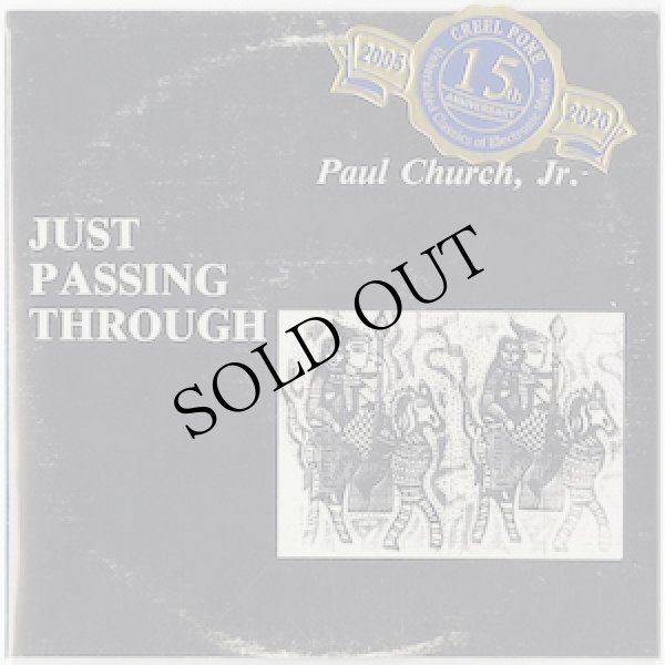 画像1: Paul Church Jr. "Just Passing Through" [CD-R]