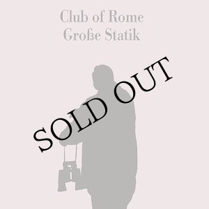 画像: Club Of Rome "Große Statik" [CD]