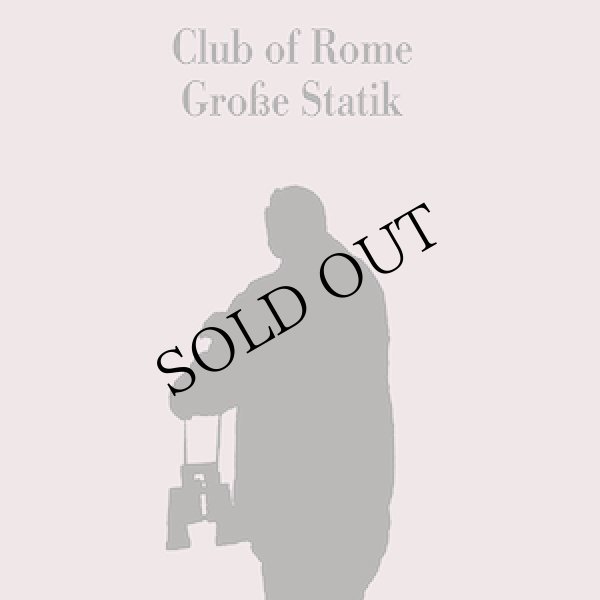 画像1: Club Of Rome "Große Statik" [CD]