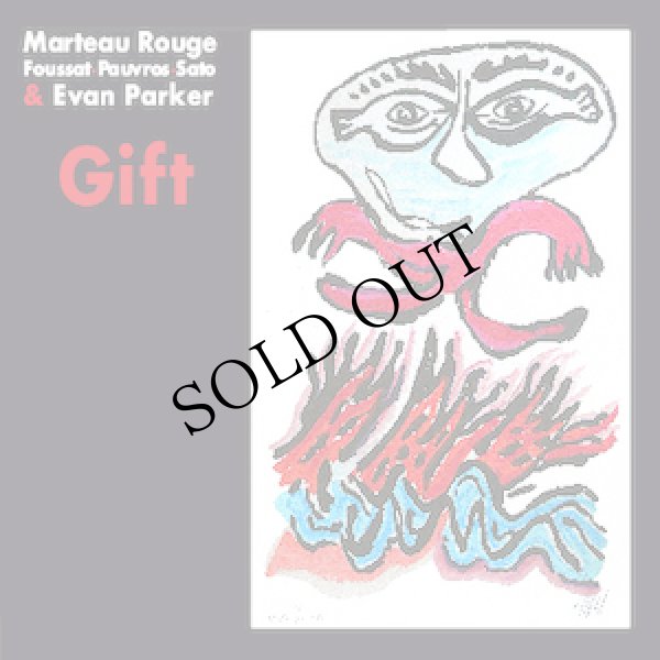 画像1: Marteau Rouge & Evan Parker "Gift" [CD]
