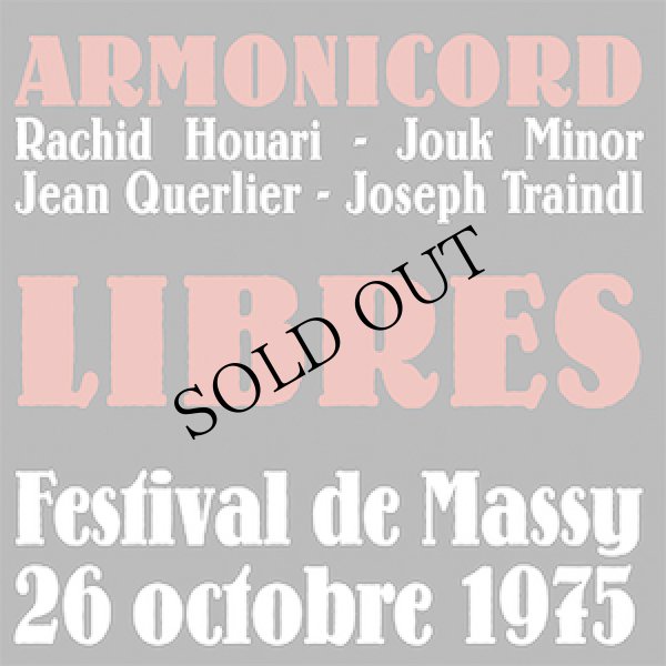 画像1: Armonicord "Libres (Festival de Massy 26 Octobre 1975)" [CD]