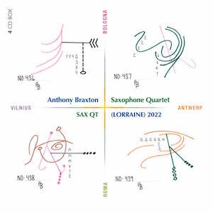 画像: Anthony Braxton Saxophone Quartet "Sax QT (Lorraine) 2022" [4CD Box + 40 page booklet]