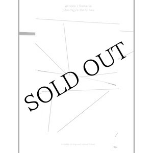 画像: John Cage - Decibel "Actions-Remarks: John Cage's Variations" [CD + 251 page book]