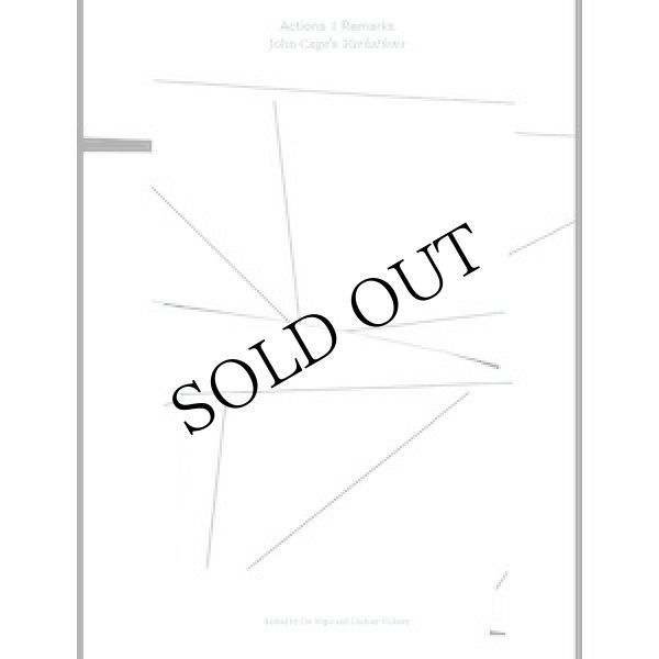 画像1: John Cage - Decibel "Actions-Remarks: John Cage's Variations" [CD + 251 page book]