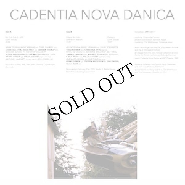 画像2: John Tchicai, Cadentia Nova Danica "Mc Gub Gub, Ode to Skt. John, Pladepip" [LP]