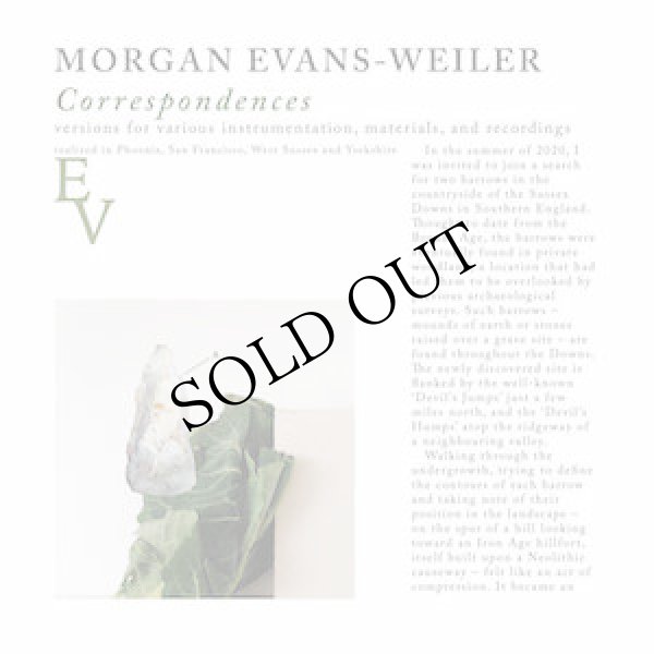 画像1: Morgan Evans-Weiler "Correspondences" [CD]