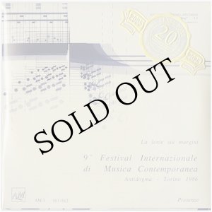 画像: V.A "9°, 10º Festival Internazionale Di Musica Contemporanea Antidogma - Torino 1986, 1987 +" [3CD-R]