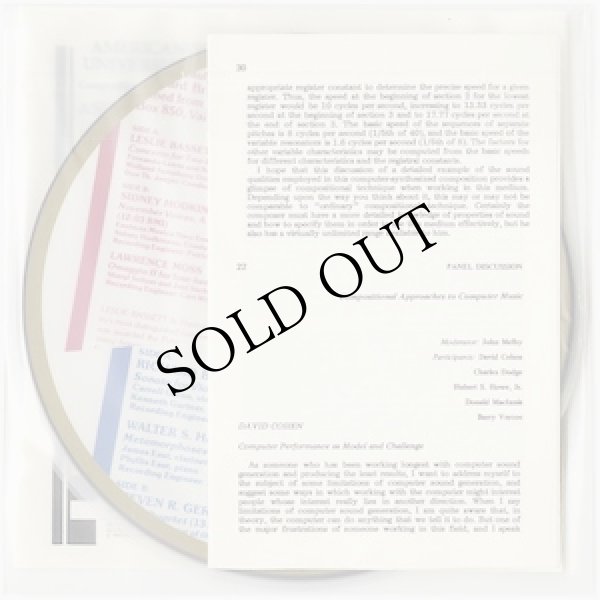 画像4: V.A "American Society Of University Composers, Inc., Supplement to Proceeding 7/8" [4CD-R]